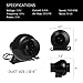 Growneer 4 Inch 195 CFM Inline Duct Fan, HVAC Mixed Flow Energy Efficient Blower, Vent Ventilation Fan Air Circulation for Indoor Grow Rooms