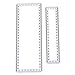 Buytra 8 Pieces Die Cuts Metal Cutting Dies Stencil for Card Making Scrapbooking Album Paper DIY Crafts, Rectangle Shape