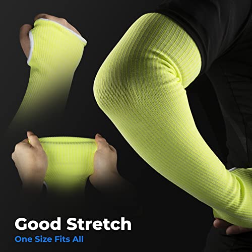 OriStout KevlarSleeves with Thumb Hole, Cut Resistant Gardening