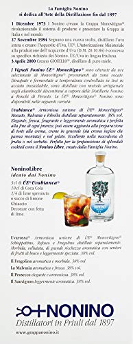 Nonino Ùe Uvabianca Acquavite D'Uva 38Prozent volume Grappa (1 x 0.35 l ) – Bild 6