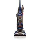 Hoover WindTunnel 2 Whole House Rewind Corded Bagless Upright Vacuum Cleaner with HEPA Media Filtration, UH71250, Blue
