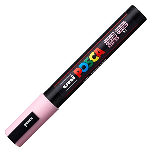 POSCA Acrylic Paint Markers - Light Pink - PC-5M Medium