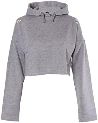 Girls Plain Crop Top Ripped Hoodie