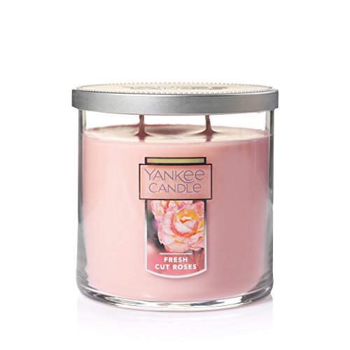 Yankee Candle Medium 2Wick Tumbler Candle, Fresh Cut Roses Pricepulse