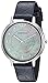 Emporio Armani Women's 'Dress' Quartz Stainless Steel and Leather Casual Watch, Color:Blue (Model: AR11095)