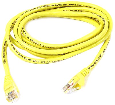 40FT Yellow CAT6 Patch Cable Snagless