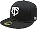 New Era MLB Black with White 59FIFTY Fitted Cap