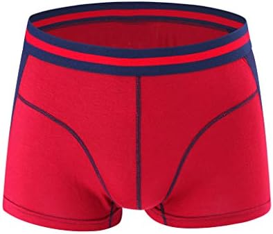 LCLrute Men's Boxer Shot Underwear Briefs Hot Fashion Colourful Comfortable Cotton Low Waist Soft Breathable Underpants