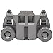 Wadoy W10195417 1872128 Dishwasher Lower Rack Wheels for Whirpool Jenn-Air Ken-more Kitchen-Aid Dishrack Roller WPW10195417 Replacement for AP6016764 PS11750057 Bracket Assembly