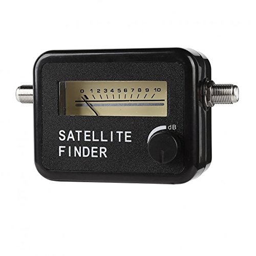 LeaningTech Satellite Finder Signal Satfinder Meter FTA