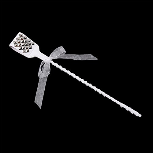 Lieberpaar white Leather Long Whip Riding Crop for Couples Role Play Kit