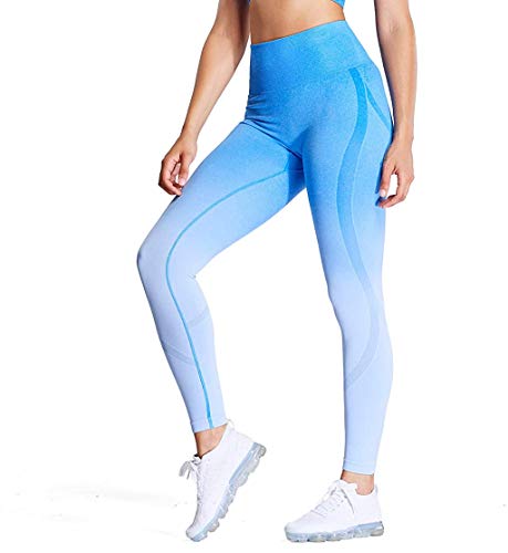 baby blue workout leggings