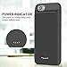 5000 mAh Battery Case for iPhone 6 6S 7 8, SYNC Charged with iPhone, 4.7 Inch Slim Rechargeable Extended Backup Battery Pack