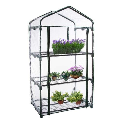 MEYANG Greenhouse - (without Iron Stand) - PVC Small Plant Greenhouses Household Plant Greenhouse Portable Garden Green House For Outdoor & Indoor