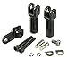XFMT 3.3‘’ Passenger Foot Peg Mount Kit For Harley Softail Slim FLS FLSS 2012-2017 FLSTSB 2008-2011