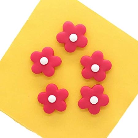 Imanes de refrigerador Imán De Nevera Resión De Flores Esmeriladas