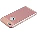 BENTOBEN iPhone 6 Plus Case, iPhone 6S Plus Case, 2 in 1 Ultra Slim Anti-Scratch Hybrid Hard PC TPU Bumper Anti-Scratch Shockproof Protective Case for iPhone 6 Plus /6S Plus (5.5 inch), Rose Gold