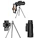 eiAmz Monocular, 10X50 HD Monocular Telescope with Phone Clip and Tripod, Waterproof Phone Telescope Low Light Night Vision, Bird Watching,Wildlife,Traveling,Concert,Sports Game,Gifts for Adults