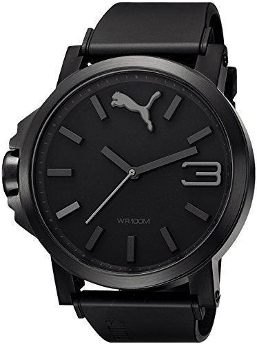 Puma pu102941001 ultrasize all black watch