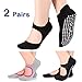 Yoga Socks Non Slip Skid Pilates Ballet Barre with Grips Cotton For Women Men