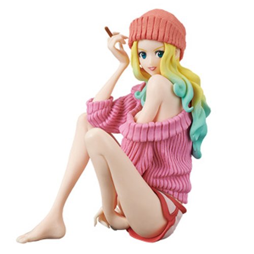 Banpresto Figure Statue Rebecca ROSSELLINI Pink Version Groovy Baby Shot V 5 Lupine III - 12cm