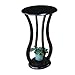 Coaster 900934 Round Plant Stand with Curved Legs, Cappuccino