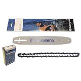 Husqvarna 12" Chainsaw Bar (596009745) & Chain (585422145) Kit 3/8" .050" 45 DL