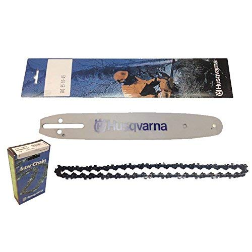 Husqvarna 12" Chainsaw Bar (596009745) & Chain (585422145) Kit 3/8" .050" 45 DL