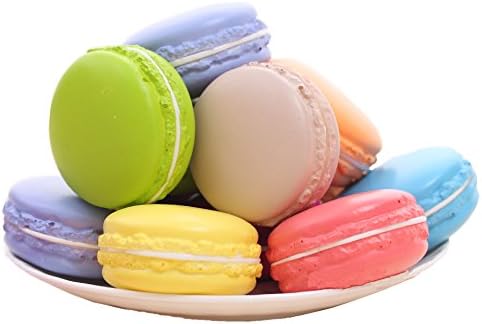 1PC Kawaii Squishy Macaron Key Chain Cell Phone Strap