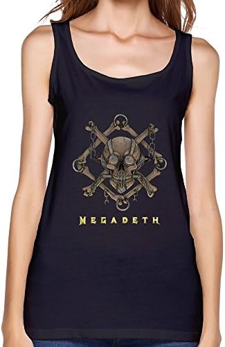 NNKEY Women 's Crew Neck Megadeth Contest Vic R By JestercatTank TopBlack S