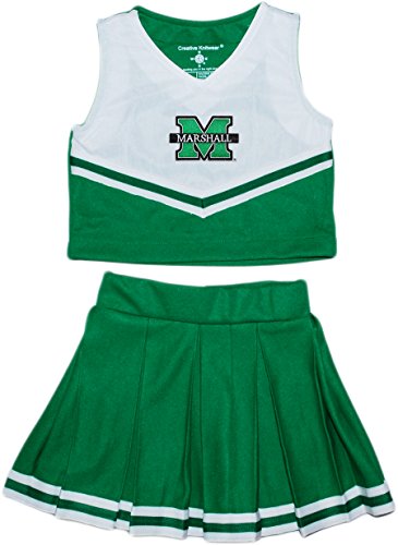 Creative Knitwear Marshall University NCAA College 2-Piece Cheerleader Dress