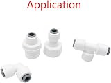 Qrity 1/4 to 1/2 Inch Water Filter Quick Fitting Connector view 9