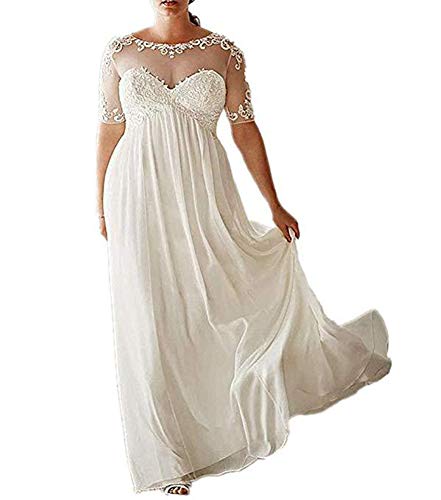 example of appliques wedding dress