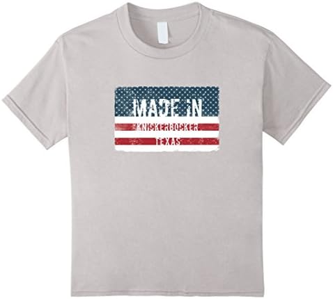 Kids Made in Knickerbocker, Texas T-shirt 6 Silver