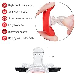 NiBaby 6PCS Soft Silicone Infant Baby