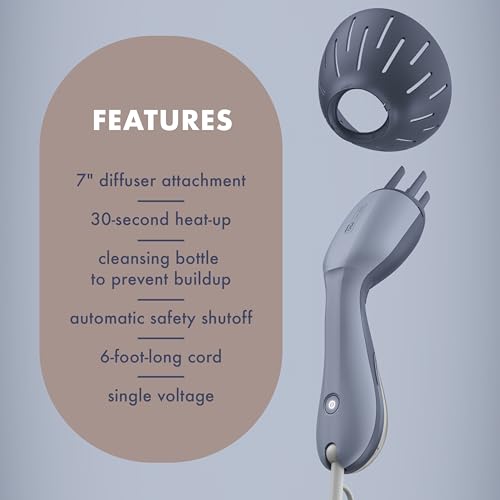 Infiniti PRO by CONAIR Steam Therapy Hair Steamer, Portable Hair Steamer with 7