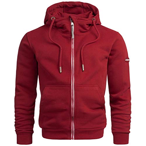 A-Salvarini-Herren-Sweatjacke-Kapuzenpullover-Jacke-Kapuze-Hoodie-Sweater-AS293
