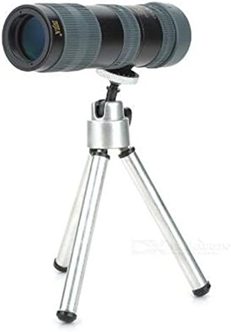 BIJIA 10-30x25 HD High-powered Zooming Pocket Telescope Monocular - Black