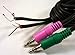 Philmore 7' Shielded Audio Cable with Dual 3.5mm 1/8