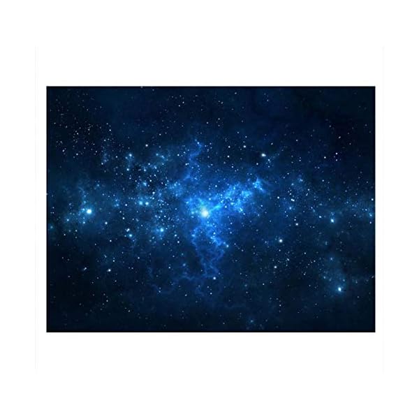 Sfondo per Acquario, Poster Adesivo dai Colori Naturali in PVC Star Dust Style Carta per Decorazioni con uno Sfondo 3d