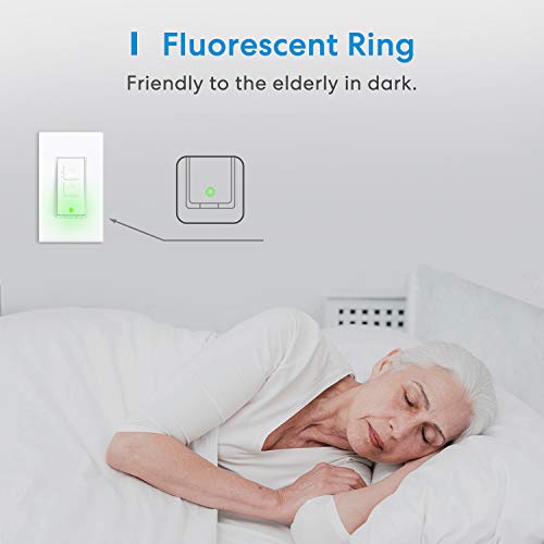 Smart 3 Way Dimmer Light Switch Kit, Meross WiFi Dimmer Switch for