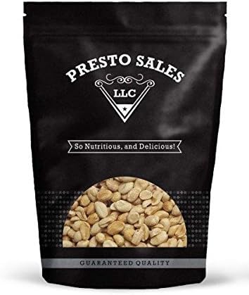 Peanuts, Dry roasted no salt (3 lbs.) by Presto Sales LLC