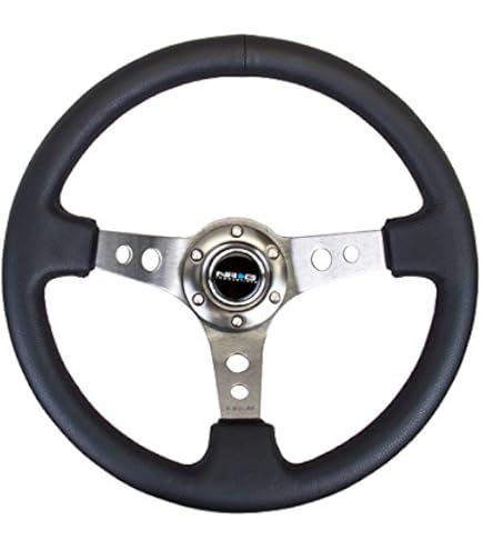 NRG Innovations RST-006BK 350mm ステアリング Amazon.com: NRG Innovations RST-006BK Reinforced Steering