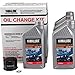 Yamaha Yamalube Snowmobile 2&3 Cylinder Semi- Synthetic Oil Change Kit (LUB-SMBCG-KT-02)