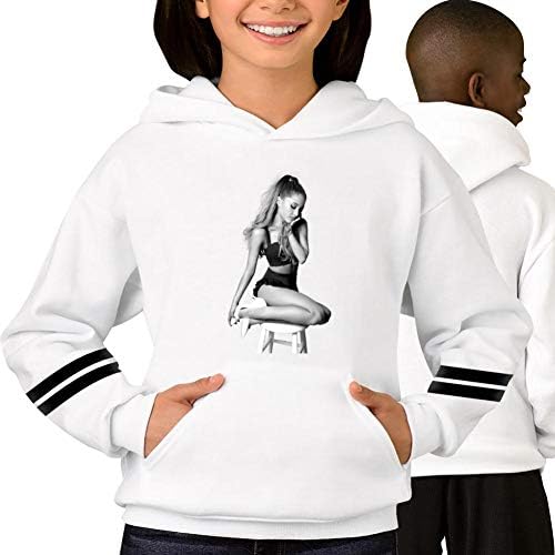 Youth Boys/Girls Ariana My Everything Grande Hoodie Pullover Hood with Pocket