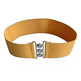 Maggie Tang Elastic Woven Metal buckle Waist Belt