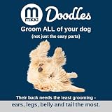 Mikki Dog Puppy Stainless Steel Comb and Hard Pin Slicker Brush 2pc Set view 10