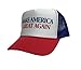 MAGA Hat Make America Great Again Donald Trump 2024 Hat Adjustable Unisex Cap (Royal/Red)