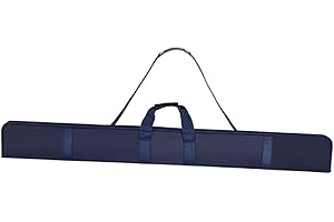 Aosekaa Snooker Cue Case 3/4 Cue Carry Bag Billiard Rod Case Waterproof Nylon Material Adjustable Shoulder Strap Suitable for