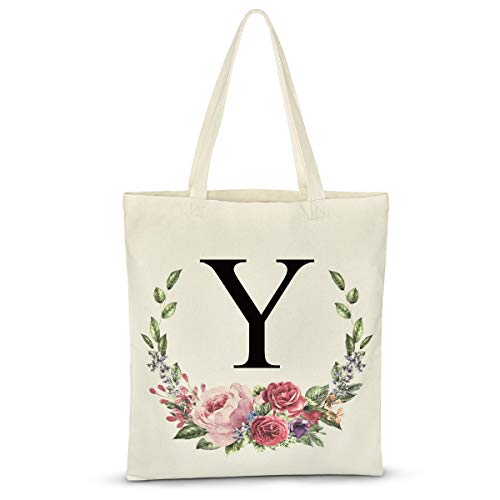 floral reusable shopping bags
